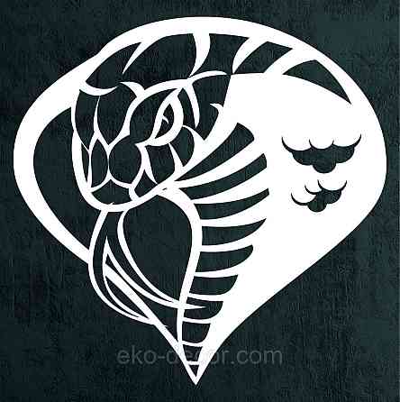 Декоративне настінне Панно «Кора», Декор на стіну 70*70 см, Білий Київ