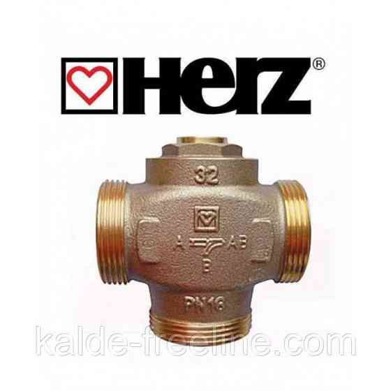 Трехходовой термосмесительный клапан HERZ Teplomix DN25 1*1/4
