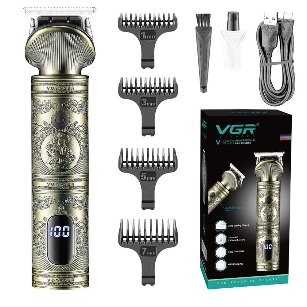 Машинка для стрижки волос VGR 962,с дисплеем и USB SBR Киев - изображение 2