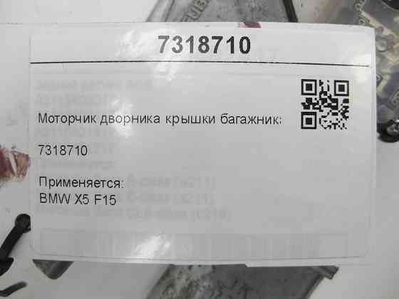 BMW  7318710 Моторчик двірника кришки багажника X5 F15 Одеса