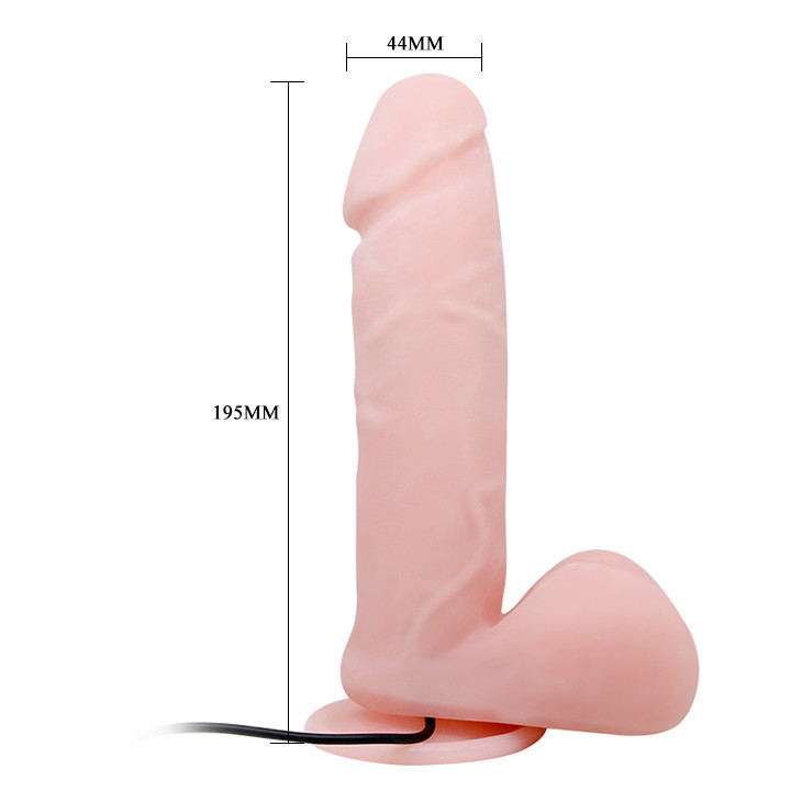 Вібратор - Dong Vibrating Dildo Flesh Sex Aura Київ - фото 7