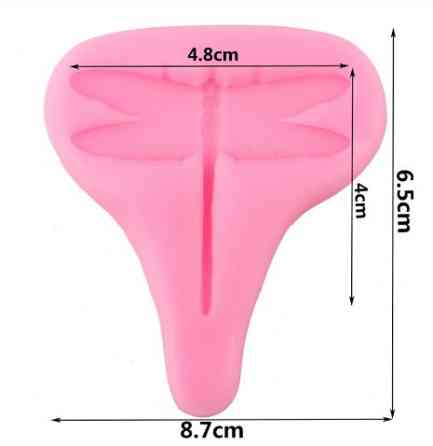 Молд силиконовый Стрекоза 87 на 65 мм розовый Киев