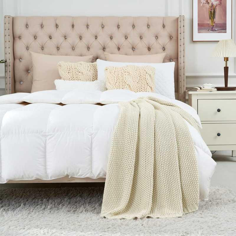 Плед - Покривало Lovely Svi В'язані 130 x 160 см - Всі Сезони Бежевий (181025) Київ - фото 2