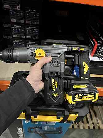 Акумуляторний перфоратор ZEGOR EHPP-21BL-30 (акум 21V 4.0Ah 1шт і зарядка) Київ