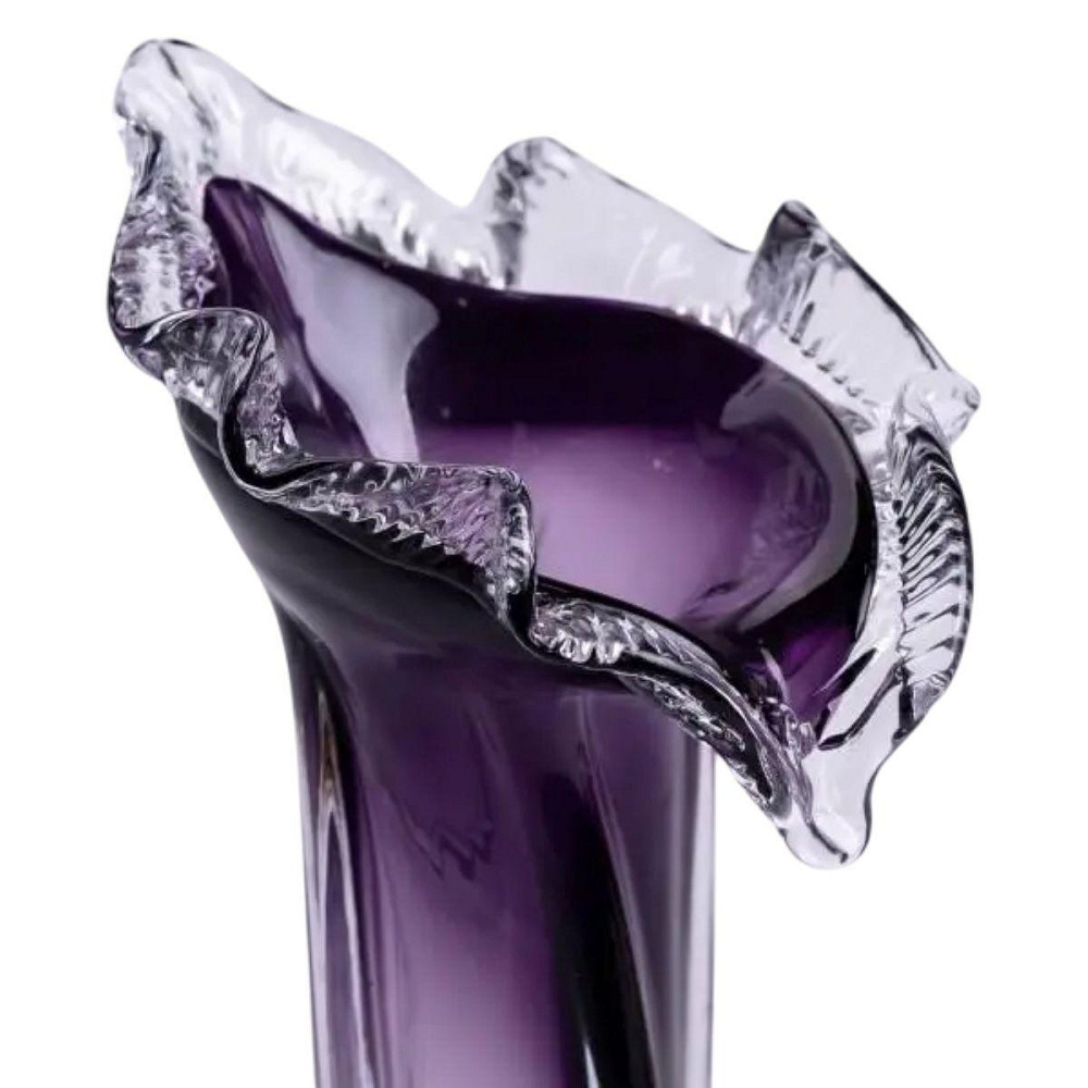 Ваза для квітів 20 см декоративна ваза для букета 110 мл Фіолетова HP-9-9 Київ - фото 3