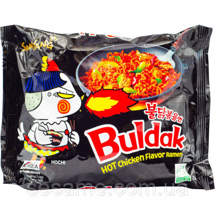 Лапша рамен очень острая Бульдак классическая Samyang 140г Харьков - изображение 1
