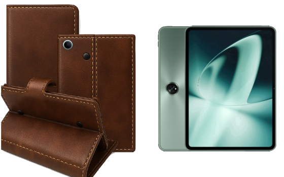 Книжка-трансформер для планшета Oneplus Pad, Pad 2, Pad Go, Pad Pro, колір Black Buno-Red Київ
