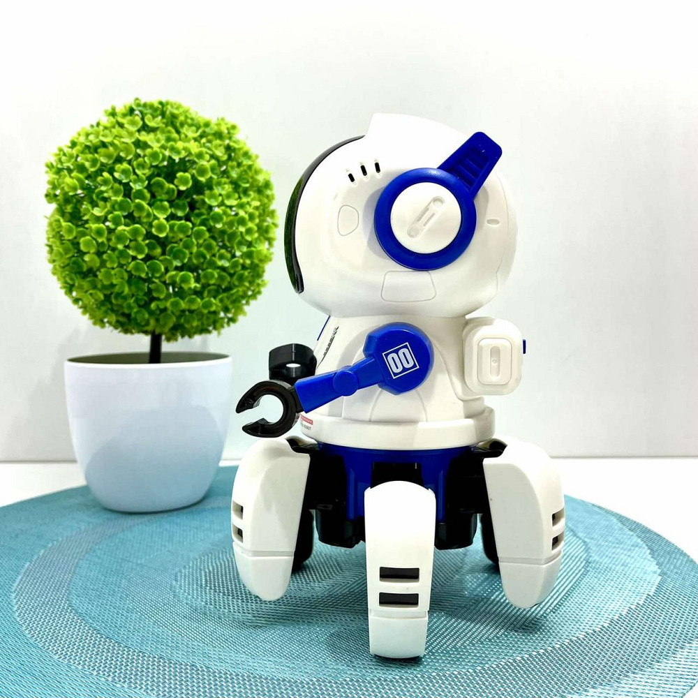 Робот на радіокеруванні Robot танцює мелодії підсвічування Біло-Синій (J1066A) Чернигов - изображение 9