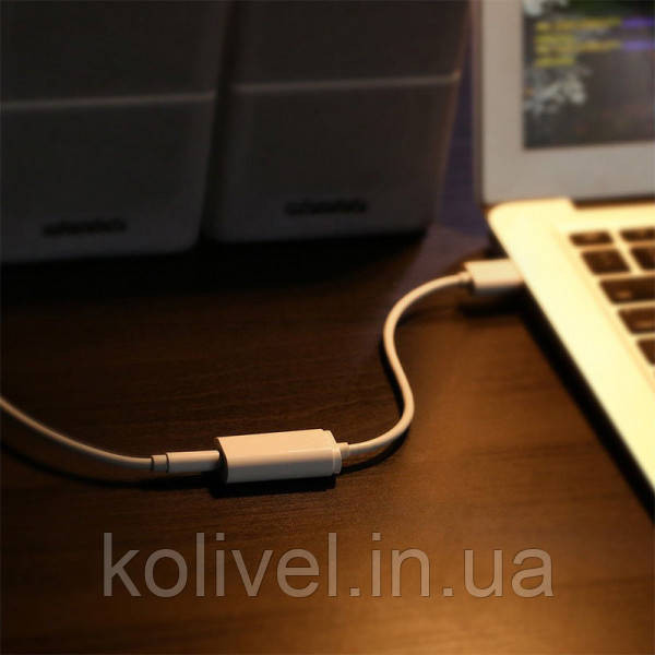 Звукова карта USB AUX jack, TRRS (Mic & Ear), ALC4042 Ugreen Біла US206 (30712) Київ - фото 8