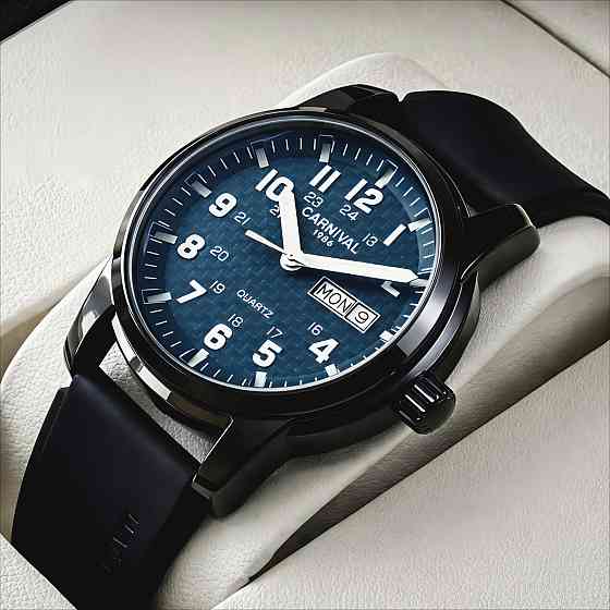 Часы мужские наручные Carnival Black Jack R-Series (2 ремешка) Винница