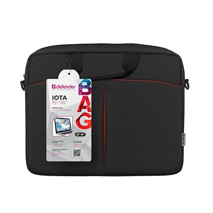 Сумка для ноутбука Defender Iota 15-16" 26007 (Чорний) Вінниця - фото 2