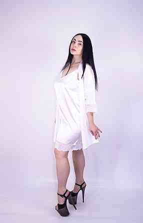 Пеньюар на утро невесты Белый XL Харьков