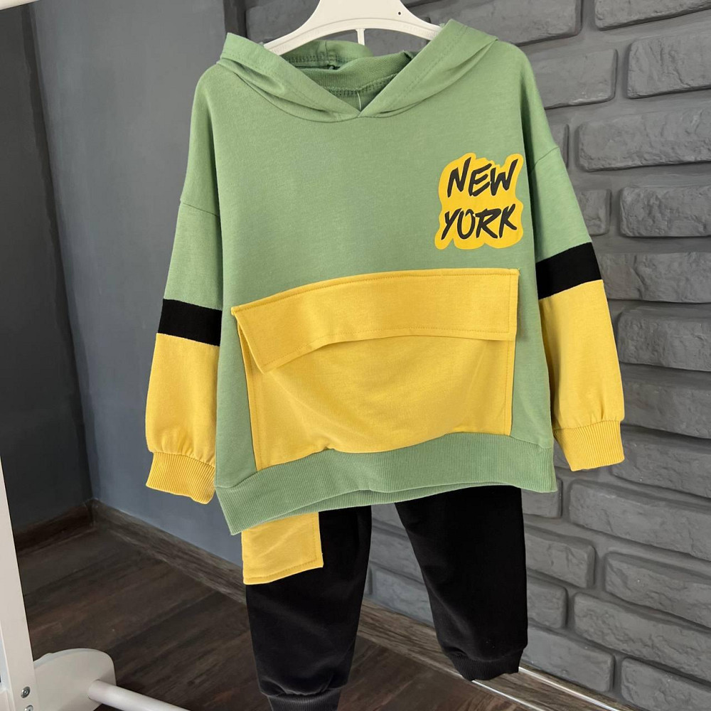 Дитячий Костюм для Хлопчиків Turkey Оливковий, 5 років 104-110 см Київ - фото 1