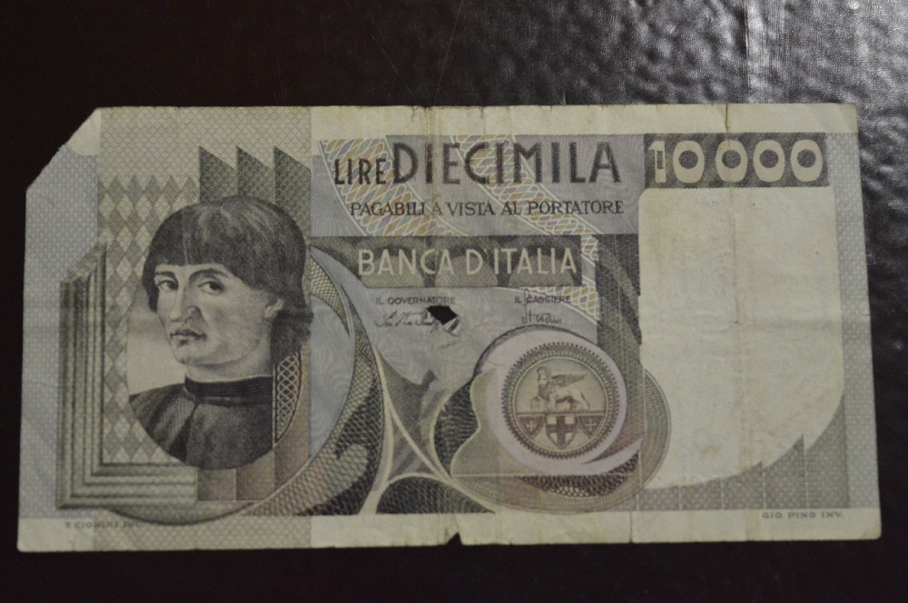 Італія лір 10000 1976 Полтава - фото 1