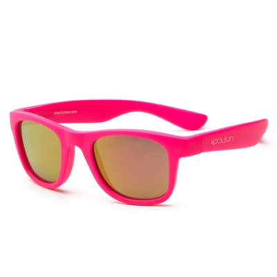 Дитячі сонцезахисні окуляри Koolsun Wave, 1-5 років, неоново-рожев (KS-WANP001) Вінниця - фото 1
