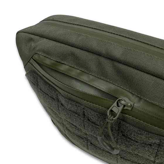 Сумка-напашник XL Kiborg GU Cordura Khaki. Сумка напашник олива с велкро панелью Киев