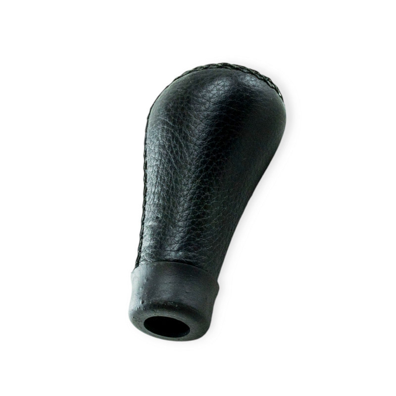 Накладка на ручку кпп универс. кожа черная Мукачево - изображение 1