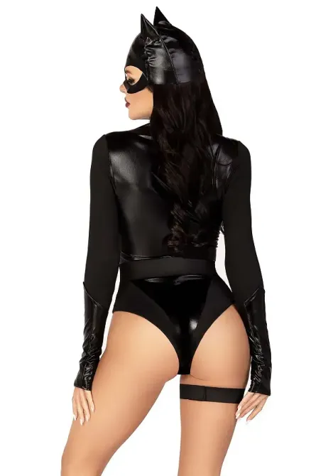 Еротичний костюм кішечки Leg Avenue Fierce Feline L Львов - изображение 2