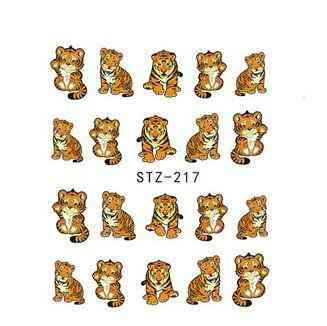 Наклейки для ногтей STZ-217 Киев