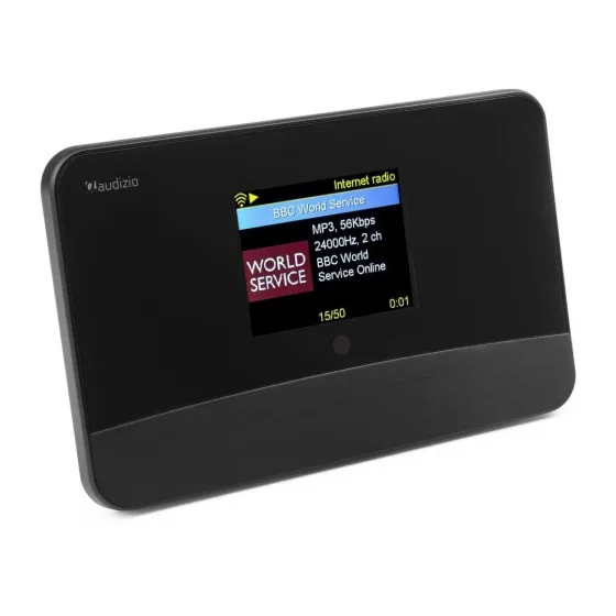 Інтернет-радіо-тюнер Audizio DAB+ і адаптер Wi-Fi для під'єднання до вашої Hi-Fi-системі або комплекту активнихУценка Немає пульта Рівне