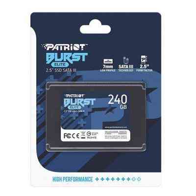 Накопитель SSD 2.5" 240GB Burst Elite Patriot (PBE240GS25SSDR) Винница