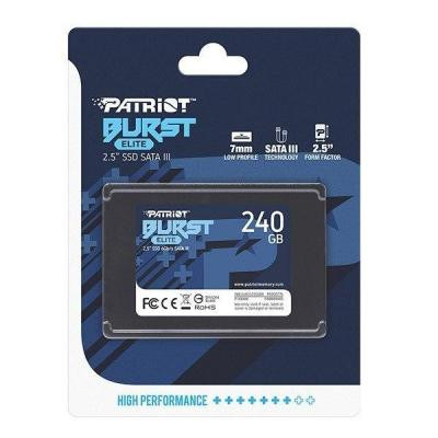 Накопитель SSD 2.5" 240GB Burst Elite Patriot (PBE240GS25SSDR) Винница - изображение 4