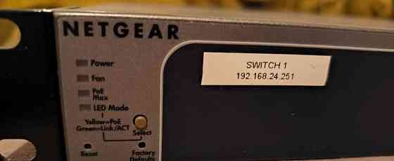 Комутатор: Netgear GS728TP V1H1 Київ