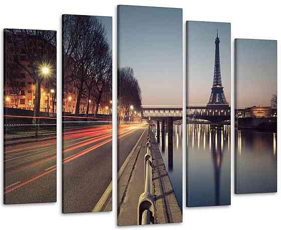 Модульная картина Город Париж Art-100_5 99x140 см Киев