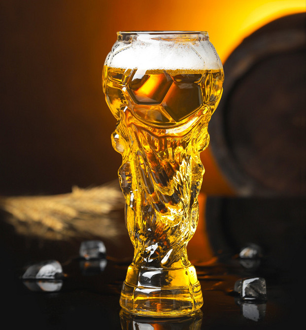 Пивной бокал Кубок, бокал для пива в виде кубка Fifa Кременчуг - изображение 1