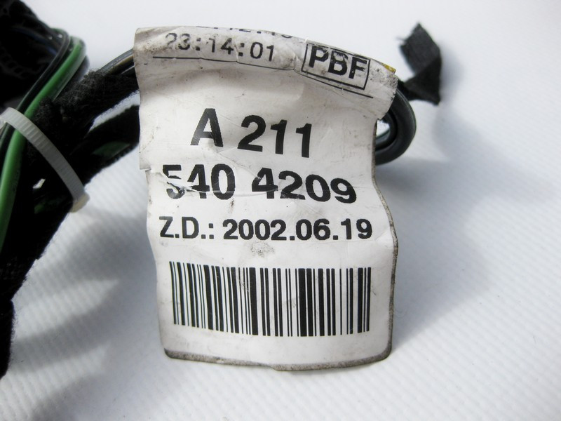 Mercedes-Benz  A2115404209 Джгут електропроводки моторчика склопідйомника передніх дверей CLS C219 E-Class W211 C-Class W203 Одесса - изображение 5