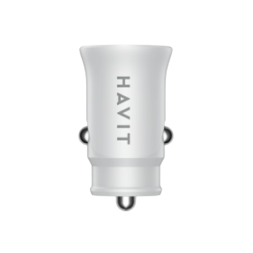 Автомобільний зарядний пристрій Havit HV-CC2022 USB+Type-C 20W білий Житомир