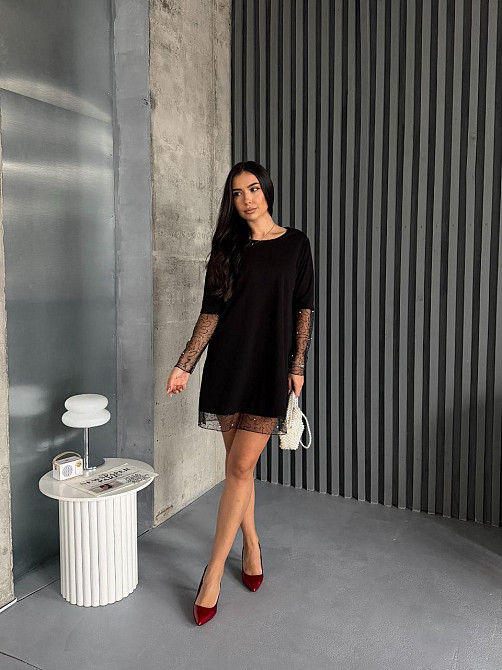 Женское вечернее романтичное платье с пайетками и жемчужинами 46/48 Одесса - изображение 7