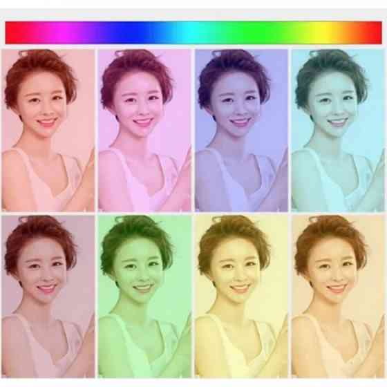 Кольцевая LED RGB лампа 33 см 3D-33 селфи кольцо Киев