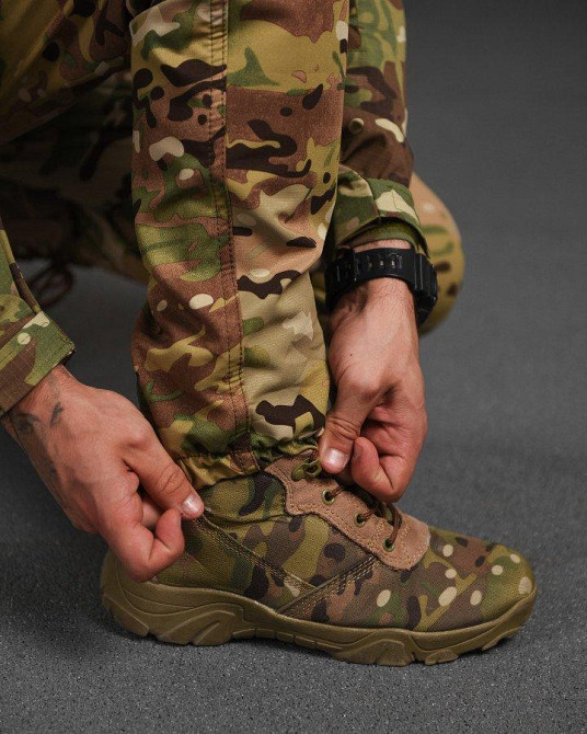 Стрічкові літні тактичні штани мультикам camatos РА4932 Одеса - фото 4