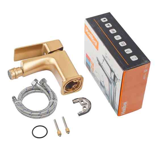 Змішувач гігієнічний для біде Haiba KUBUS 002 BRUSHED GOLD   ( HB9624 ) 28015 Харьков