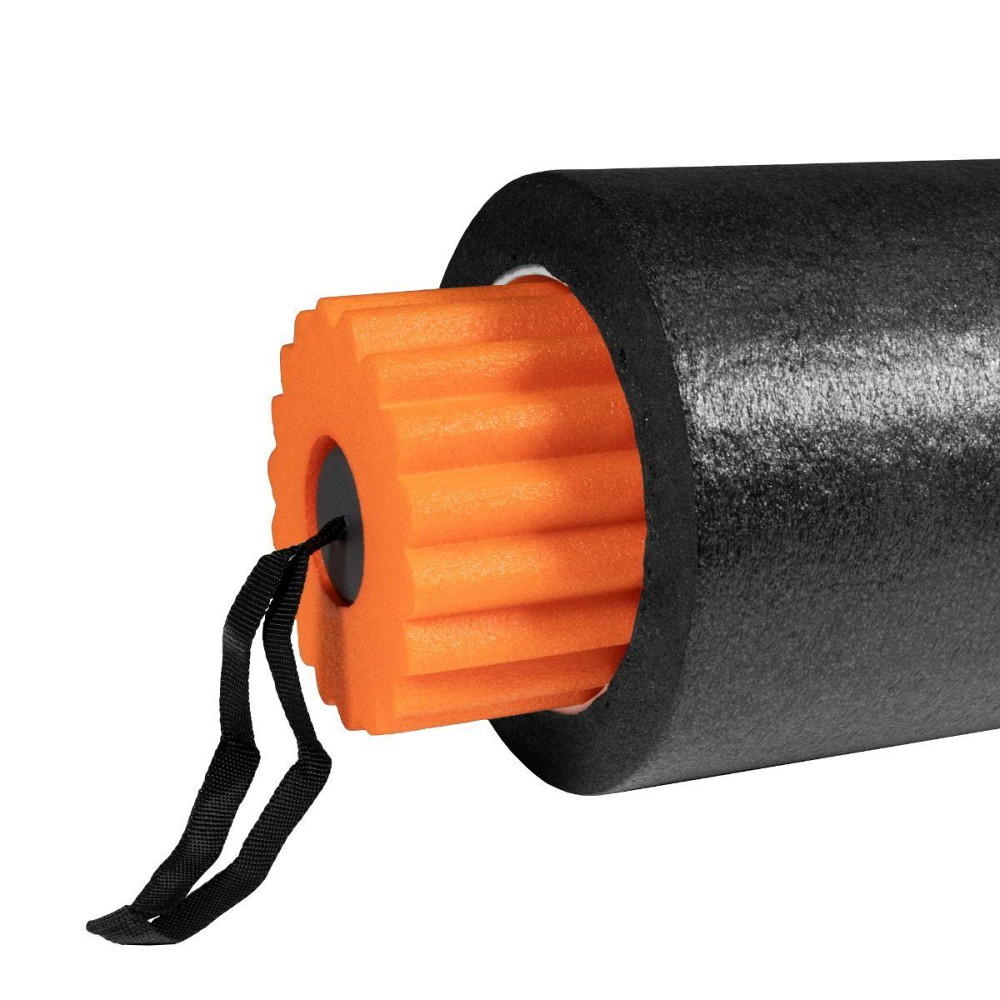 Масажний ролик (роллер) набір 3в1 PowerPlay 4022 Therapy Roller Чорно-помаранчевий Луцьк - фото 6