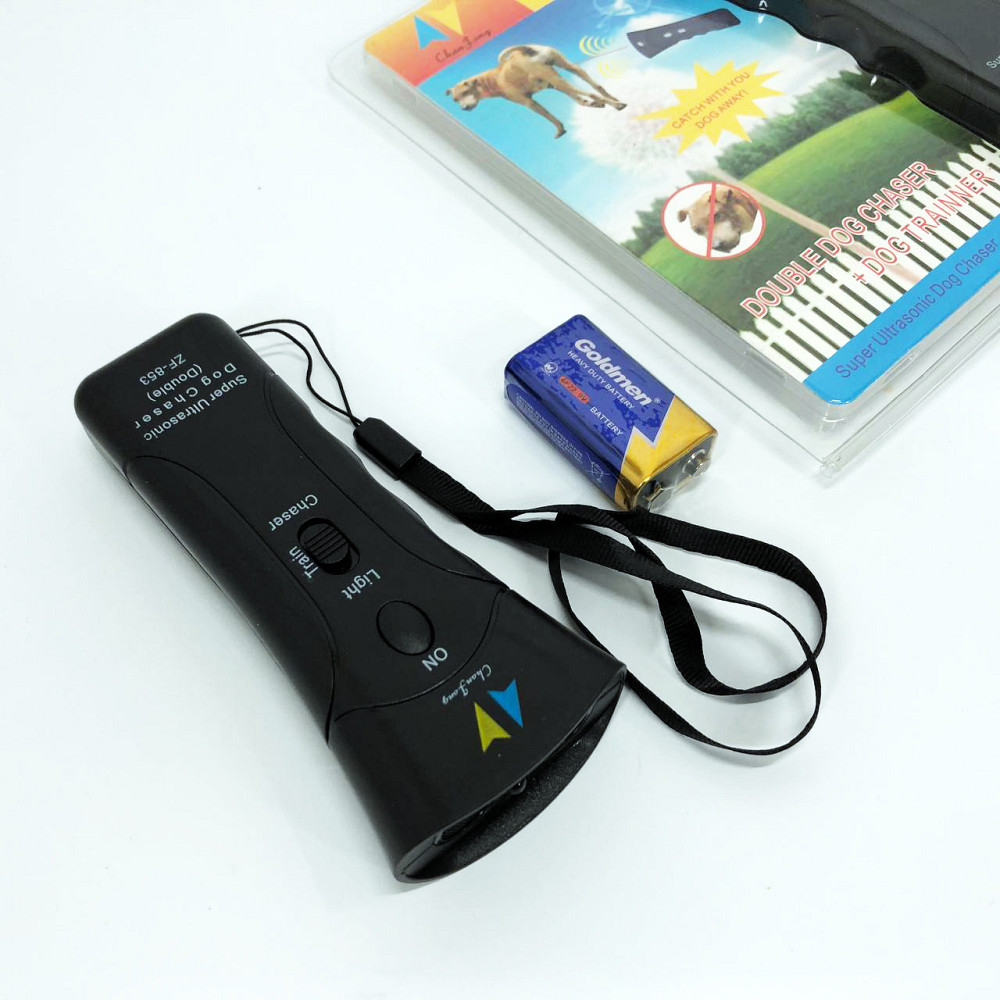 Відлякувач собак в авто ZF853E Super Ultrasonic, вач кішок на відкритому повітрі, Відлякувач собачий OH-53 Львів - фото 1