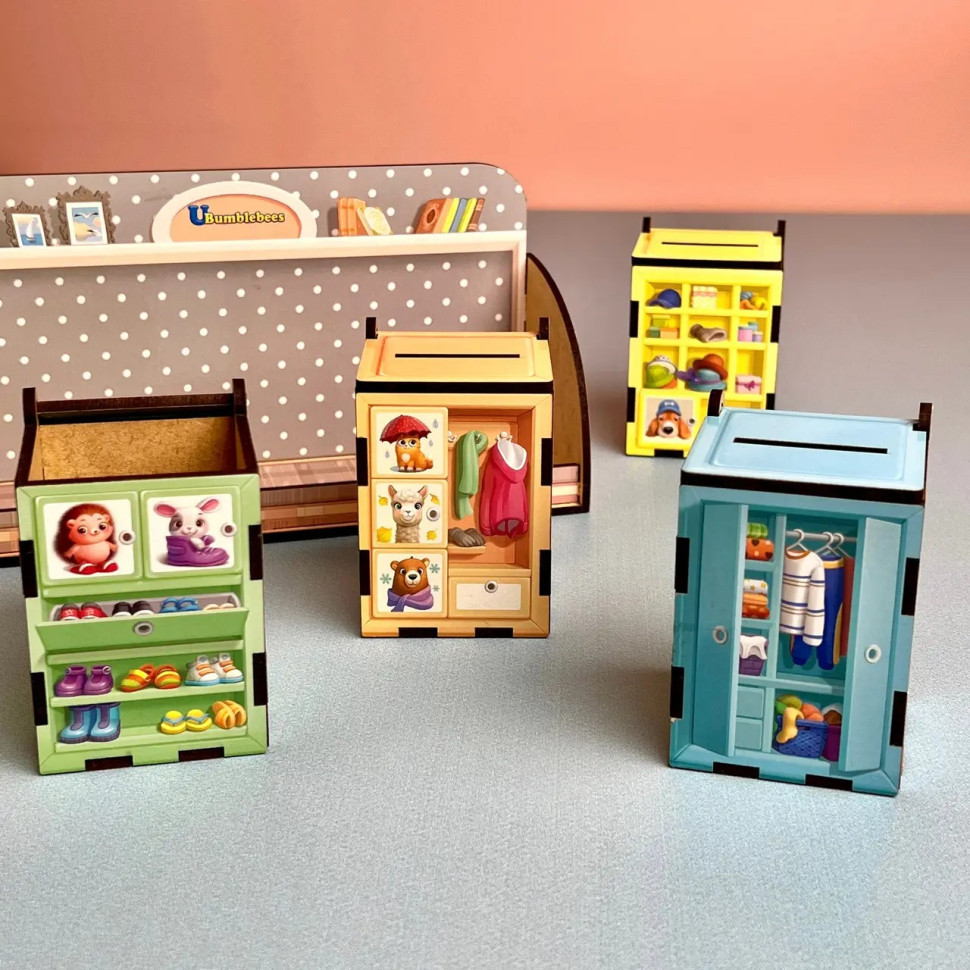 Деревянная настольная игра 