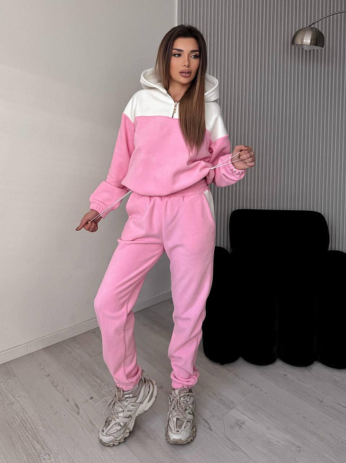 Жіночий теплий костюм (двокольоровий) Одеса - фото 1