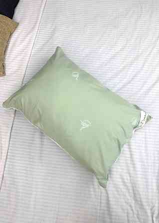 Подушка для сну гіпоалергенна Decorator Bamboo 50x70х20 см, колір фісташковий (84-176) Київ