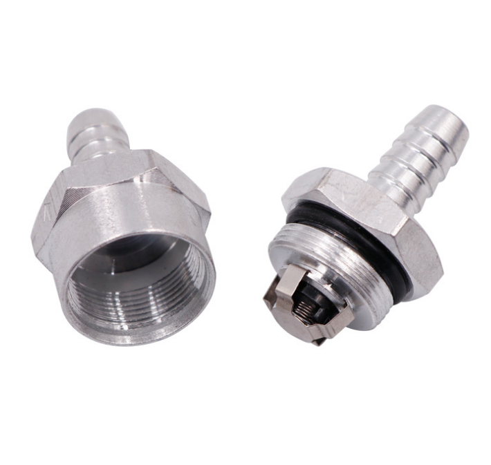 Обратний клапан для паливного насоса 10 мм, алюмінієвий Київ - фото 2