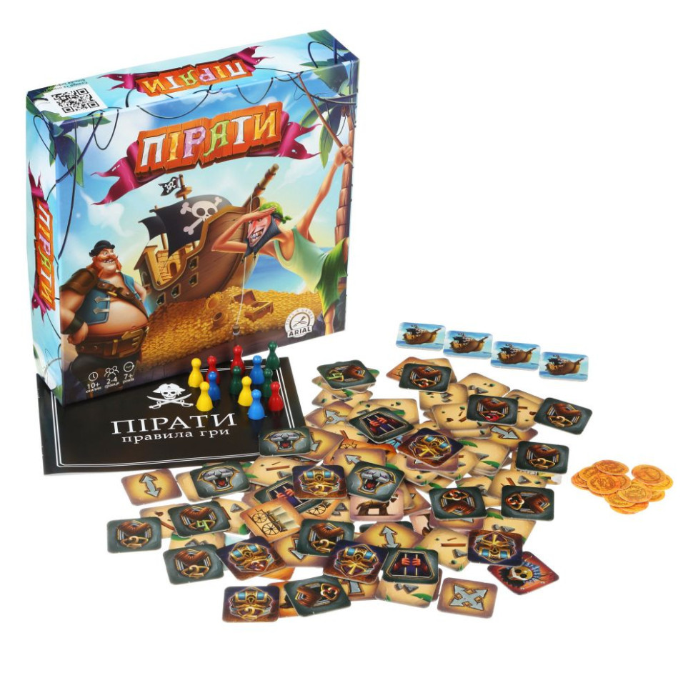 Настольная игра Arial Пираты 911234 на Укр. языке Винница - изображение 2
