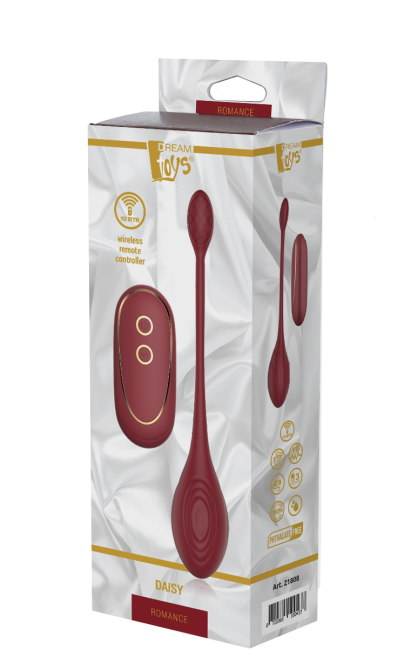 Виброяйцо с дистанционным управлением Dream Toys ROMANCE DAISY Sex Aura Киев - изображение 6