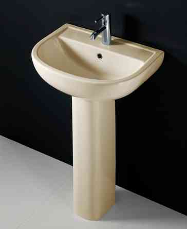 Комплект раковина + ніжка RAK Ceramics Cynthia Wash Basin (57 см) Слонова кістка Київ