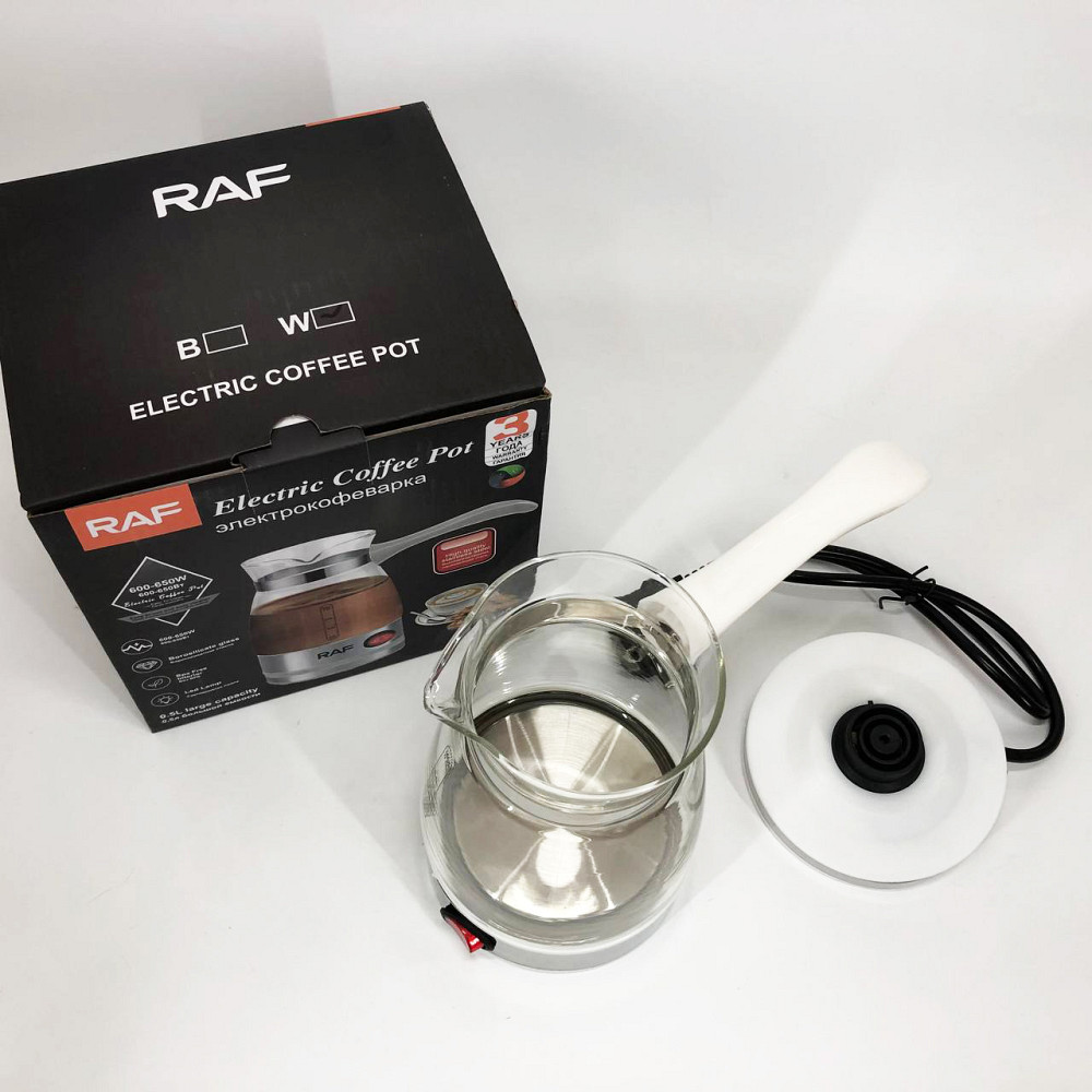 Турка для швидкого приготування кави RAF R.125 500мл 600 Вт, Турка 500 мл, Електротурка 0.5л EG-16 Івано-Франківськ - фото 1