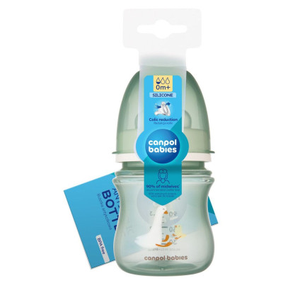 Бутылочка для кормления Canpol babies Easystart - Гусь антиколиковая с широким отверстием 120 мл (35/244) Винница - изображение 9