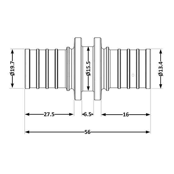 Переходних под натяжную гильзу Icma №1032 d16х2,2-25х3,5 851032GXBO05 Киев