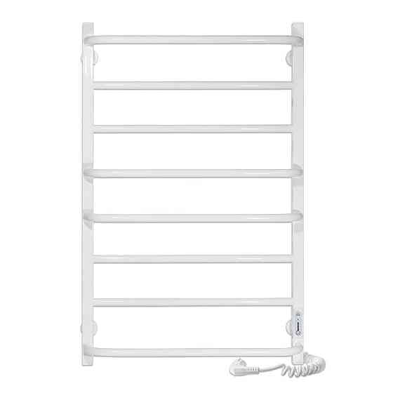 Електричний полотенцесушитель Laris Зебра Комфорт ЧК8 500Х800 Е білий Київ