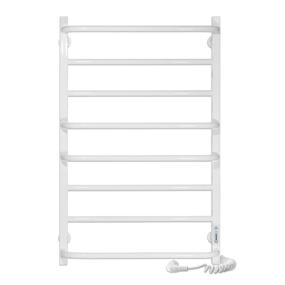 Електричний полотенцесушитель Laris Зебра Комфорт ЧК8 500Х800 Е білий Київ - фото 2