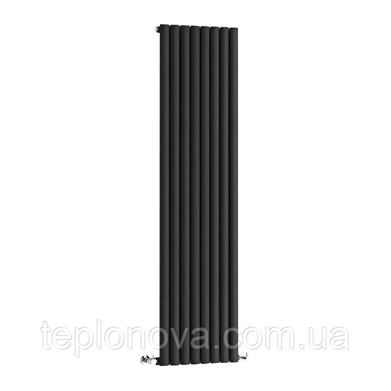 Дизайнерский радиатор 1800/472 (мм) чёрный мат IDEALE ADELE (универсальное подключение) 11 8/1800/472 Черновцы - изображение 2